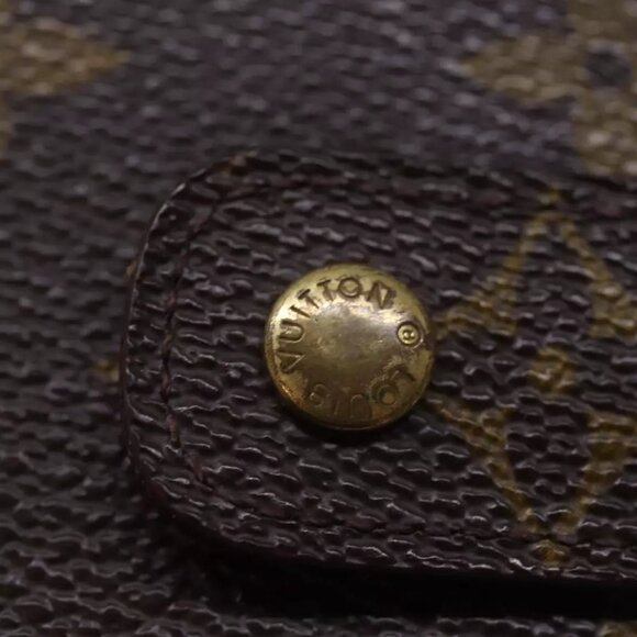 LOUIS VUITTON Monogram Agenda MM Day Planner Cover R20105 LV Auth 75037 - Picture 13 of 15